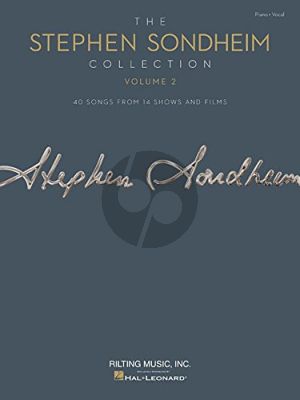 The Stephen Sondheim Collection Vol.2 40 Songs from 14 Shows and Films Piano-Vocal