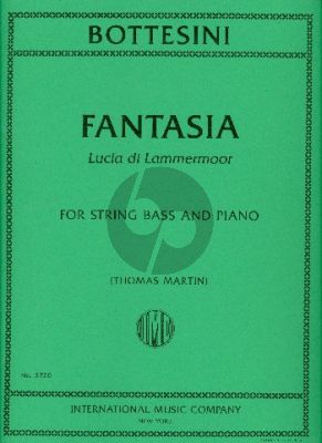 Fantasy "Lucia di Lammermoor" Double Bass-Piano