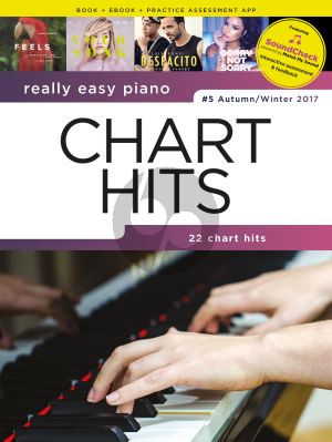 Really Easy Piano: Chart Hits - #5 Autumn/Winter 2017 (Book with Audio online)