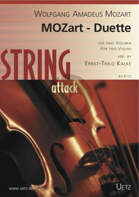 Kalke MOZart-Duette für zwei Violinen