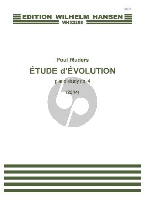 Ruders Étude d'Évolution - Piano Study No.4