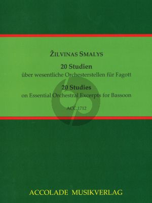 Smalys 20 Studien über Orchesterstellen für Fagott