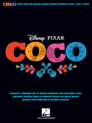Disney Pixar's Coco Music from the Original Motion Picture Soundtrack Piano-Vocal-Guitar