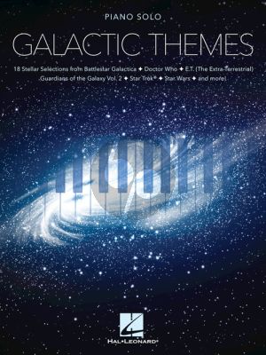 Galactic Themes Piano solo