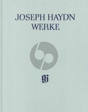 Haydn Die Feuersbrunst, Singspiel in zwei Aufzügen Partitur