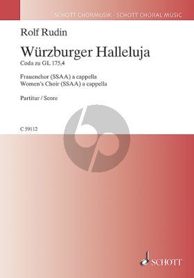 Würzburger Halleluja SSAA