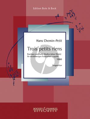 Trois petits riens 3 St. Frauenchor a capella