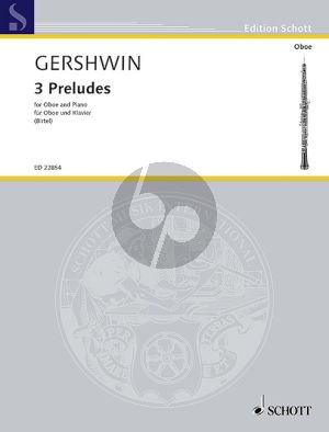 Gershwin 3 Preludes Oboe-Piano (transcr. by Wofgang Birtel)