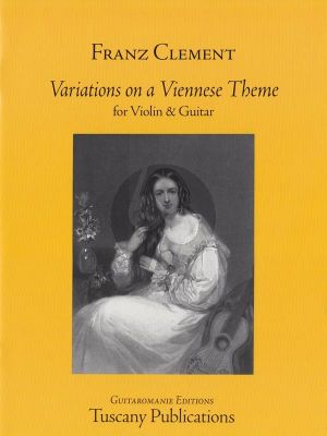 Clement Variations on a Viennese Theme Violin with Guitar (edited by Richard Long)