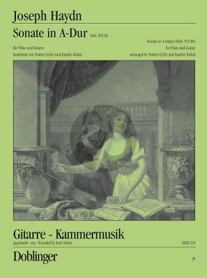 Haydn Sonate A-Dur Hob. XVI:30 Flöte und Gitarre (Noémi Györi-Katalin Koltai)