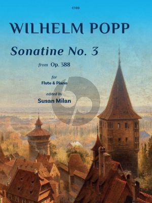 Popp Sonatine Op.388 No.3 for Flute and Piano (edited by Susan Milan) (Grades 6–8)