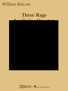 Bolcom Three Rags for String Quartet (Score/Parts)