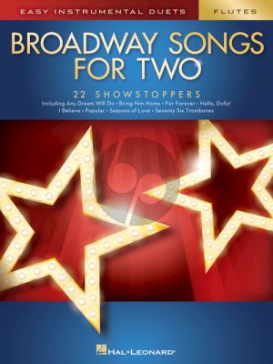 Broadway Songs for Two Flutes