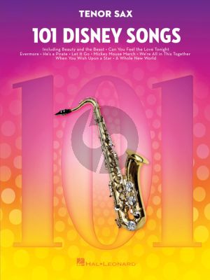 101 Disney Songs for Tenor Sax