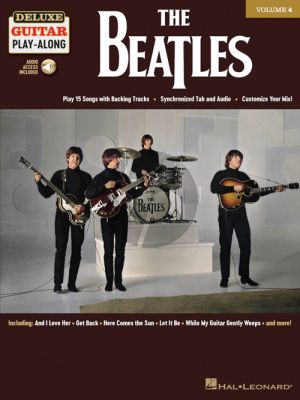 The Beatles (Deluxe Guitar Play-Along Volume 4 ) (Book with Audio online)