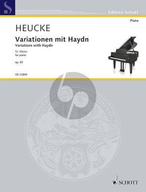 Heucke Variationen mit Haydn Op.85 Klavier