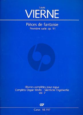 Vierne Pièces de Fantaisie Deuxième Suite Op. 53 Orgel (Jon Laukvik / David Sanger)