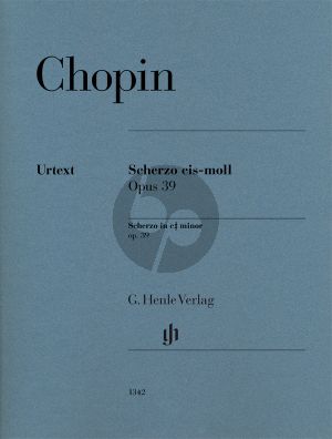 Chopin Scherzo cis-moll Op.39 Klavier (Norbert Müllemann) (Henle-Urtext)