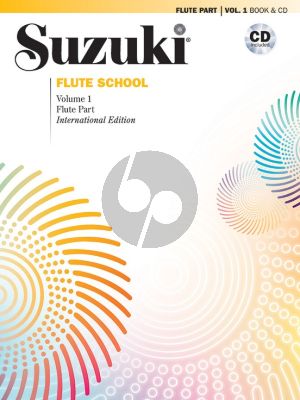 Suzuki Flute School Vol.1 Book-CD (international edition)