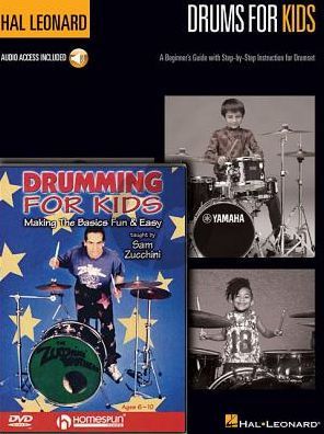 Zucchini Drumming for Kids Pack (Book-DVD)