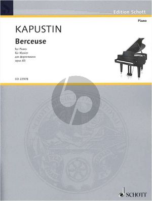 Kapustin Berceuse Op.65 Piano solo