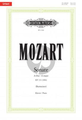 Mozart Sonate A-Dur KV 331 (300i) Klavier (Klaus Burmeister)