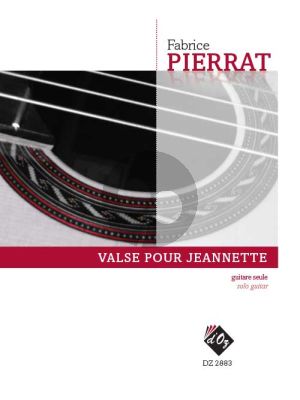 Pierrat Valse pour Jeannette Guitar solo