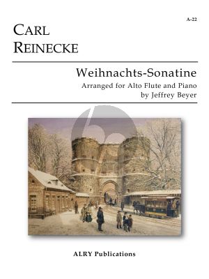 Reinecke Weihnachts Sonatina Op.251 No.3 Alto Flute-Piano (Jeffrey Beyer)