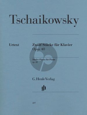 Tchaikovsky 12 Stucke Op.40 Klavier (edited by Korabelnikova and Vajdman) (Henle-Urtext)