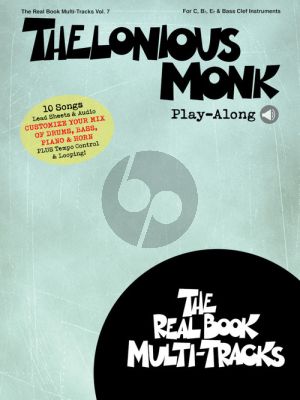 Thelonious Monk Play-Along for C.-Bb.-Eb. and Bass clef Instruments (Book with Audio online)