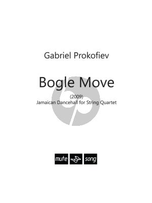 Prokofiev Bogle Move for String Quartet Score