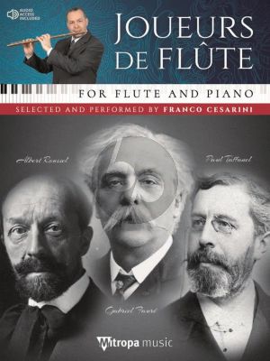 Album Joueurs de Flûte Selected and Performed by Franco Cesarini Book wit Audio Online