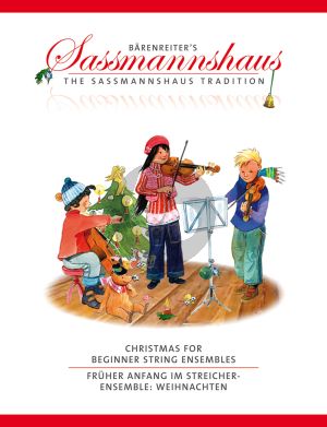 Christmas for Beginner String Ensembles 2 Violins-Viola-Violoncello (Score/Parts)