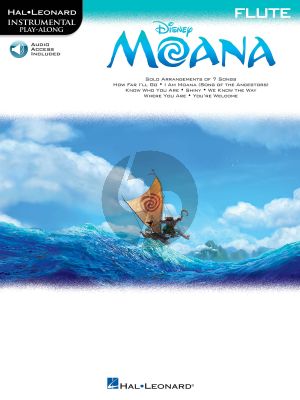 Disney Moana Instrumental Play-Along Flute (Book with Audio online)