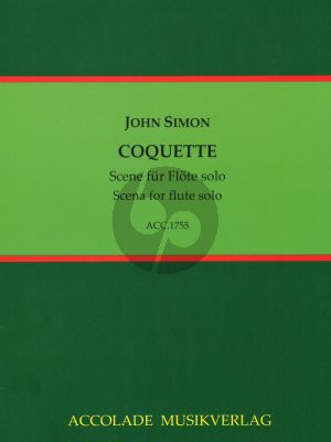 Simon Coquette Op. 26 - Szene für Flöte solo