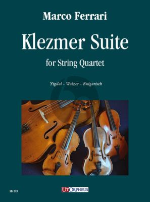 Ferrari Klezmer Suite for String Quartet (Score/Parts)