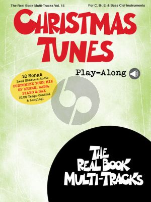 Christmas Tunes Play-Along (Real Book Multi-Tracks Volume 15) (Book with Audio online)