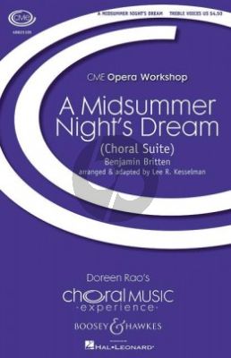 Britten A Midsummer Night's Dream Choral Suite SSA