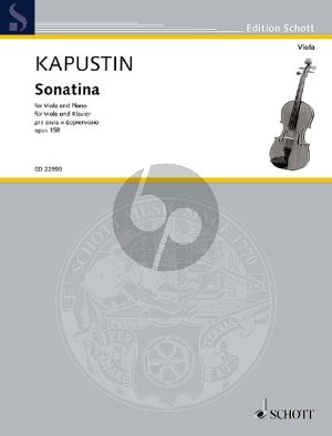 Kapustin Sonatina Op.158 Viola-Piano