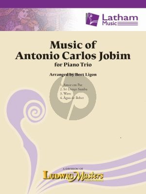 Music of Antonio Carlos Jobim for Piano Trio (Score/Parts) (arr. Bert Ligon)