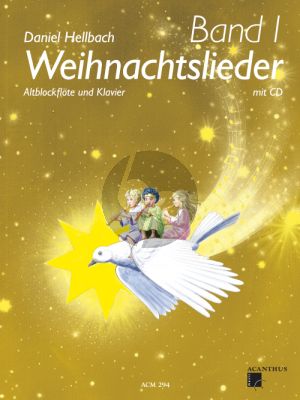 Hellbach Weihnachtslieder Band 1 Altblockflote - Klavier mit CD