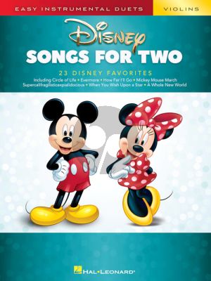 Disney Songs for Two Violins