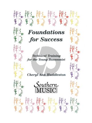 Huddleston Foundations for Success for Bassoon (Technical Training for the Young Bassoonist)