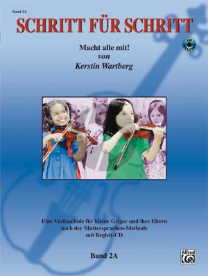 Wartberg Schritt fur Schritt Vol.2A Macht alle Mit! (Eine Schule fur kleine Geiger) (Bk-Cd)