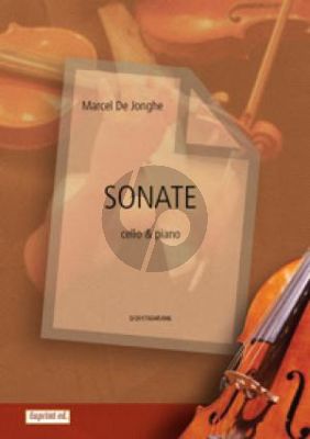 Jonghe Sonate Cello en Piano