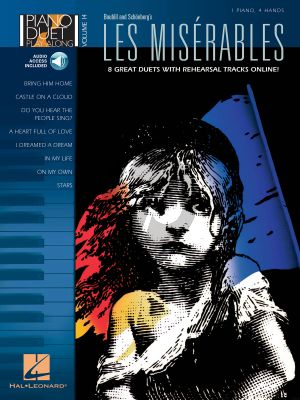 Les Miserables for piano 4 hands