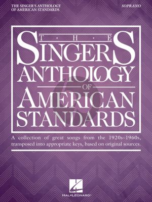 The Singer's Anthology of American Standards Soprano (Richard Walters)