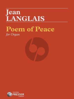 Langlais Poem of Piece for Organ