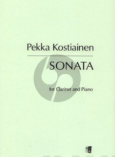 Kostiainen Sonata for Clarinet and Piano