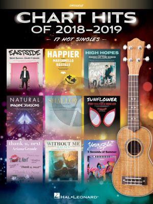 Chart Hits of 2018-2019 for Ukulele